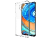 Gel Case with Bumper Edges for Xiaomi Redmi Note 9 - Clear Soft Cover