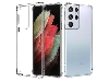 Gel Case with Bumper Edges for Samsung Galaxy S21 Ultra 5G - Clear Soft Cover