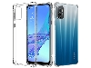 Gel Case with Bumper Edges for OPPO A74 5G - Clear Soft Cover