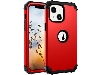 Defender Case for iPhone 13 Mini - Red Impact Case