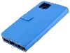Synthetic Leather Wallet Case with Stand for Motorola Moto G50 5G - Blue Leather Wallet Case