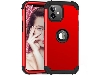 Defender Case for iPhone 12 - Red Impact Case