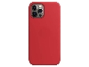 Silicone Case for Apple iPhone 12 Pro - Red Soft Cover