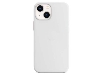 Silicone Case for Apple iPhone 13 Mini - White Soft Cover