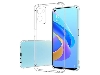 Gel Case with Bumper Edges for OPPO A96/A76 4G - Clear Soft Cover