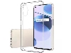 Gel Case with Bumper Edges for OPPO Reno8 Lite - Clear Soft Cover