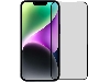 3D Full Coverage Tempered Glass Screen Protector for iPhone 14 - Black Screen Protector
