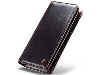 CaseMe Slim Wallet With Mobile Pouch - Burgundy Leather Wallet Pouch