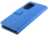 Synthetic Leather Wallet Case with Stand for Nokia X30 - Blue Leather Wallet Case