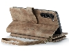 CaseMe Synthetic Leather Wallet Case with Zipper Pocket for Samsung Galaxy S23 - Desert Taupe Leather Wallet Case