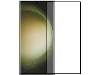 3D Full Coverage Curved Tempered Glass Screen Protector for Samsung Galaxy S23 Ultra - Black Screen Protector