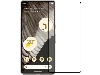 Curved Glass Screen Protector with Full Adhesive for Google Pixel 7 Pro - Black/Clear Screen Protector