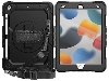 Rugged Impact Case with Strap for Apple iPad 7/8th Gen - Classic Black Impact Case