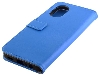 Synthetic Leather Wallet Case with Stand for OPPO A58 4G - Blue Leather Wallet Case