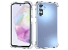 Gel Case with Bumper Edges for Samsung Galaxy A55 - Clear Soft Cover