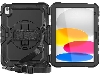 Rugged Impact Case with Strap for iPad 11th Gen (A16) - Black Impact Case