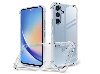 Gel Case with Bumper Edges for Samsung Galaxy A36 - Clear Soft Cover