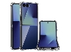 Clear Case with Bumper Edges for Samsung Galaxy Z Flip7 - Hard Case