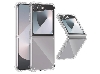 Clear Case with Bumper Edges for Samsung Galaxy Z Flip6 - Hard Case