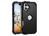 Defender Case for iPhone 17 - Black Impact Case