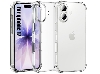 Gel Case with Bumper Edges for iPhone 17 - Clear Soft Cover