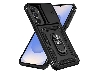 Military Case with Camera Cover for Samsung Galaxy S25 FE - Black Impact Case