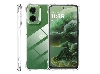 Gel Case with Bumper Edges for Motorola G35 - Clear Soft Cover