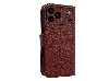 Premium Leather Wallet Case for iPhone 18 Pro Max - Rosewood Leather Wallet Case