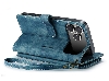CaseMe Synthetic Leather Wallet Case with Zipper Pocket for iPhone 18 Pro - Teal Leather Wallet Case