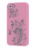 LIM'S Fashionable Protective Case for iPhone 4S/4 - Pink Dual-Design Case