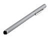 Universal Finger-Touch Stylus & Ball-Point Pen - Silver Capacitive Stylus