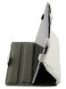 Synthetic Leather Flip Case with Multi-Angle Tilt Stand for Asus Google Nexus 7 2012 - White Leather Flip Case