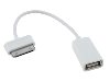 30 pin-USB to USB-A OTG Adaptor Cable for Samsung - White Samsung 30-pin