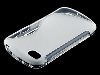 Wave Case for BlackBerry Q10 - Frosted Clear/Clear Soft Cover