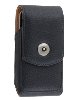 Textured Synthetic Leather Vertical Belt Pouch - Mobile Only - Belt Pouch