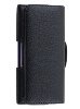 Textured Synthetic Leather Belt Pouch - Mobile Only - Belt Pouch