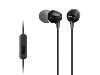 Genuine Sony MDR-EX15AP 3.5mm Stereo Headset - Classic Black Headphone