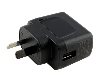 Genuine Motorola 850mA USB-A Power Adapter - Classic Black AC USB Power Adapter