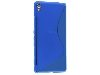 Wave Case for Sony Xperia XA - Frosted Blue/Blue Soft Cover