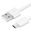Genuine Samsung USB-A to USB-C Cable - White USB-C to USB-A