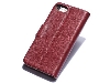 Premium Leather Wallet Case for iPhone 8/7 - Rosewood Leather Wallet Case
