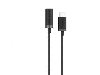 Genuine Motorola USB-C to 3.5mm Audio Headphone Jack Adapter Cable - Black USB-C to 3.5mm Jack