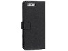 Synthetic Leather Wallet Case with Stand for Huawei P10 - Classic Black Leather Wallet Case