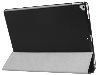 Premium Slim Synthetic Leather Flip Case with Stand for iPad Pro 12.9 - 2017 (2nd Gen) - Black Leather Flip Case