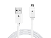 Genuine LG DC05BK-G Micro-USB to USB-A Data Charging Cable - White Micro USB