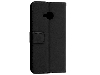 Synthetic Leather Wallet Case with Stand for HTC U11 Life - Black Leather Wallet Case