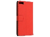 Synthetic Leather Wallet Case with Stand for Razer Phone - Red Leather Wallet Case