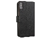 Premium Leather Wallet Case with Stand for Apple iPhone Xs Max - Black Leather Wallet Case