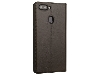 Top Grain Leather Case With Windows for OPPO R15 - Brown Leather Case
